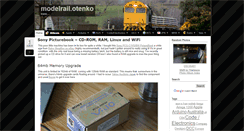 Desktop Screenshot of modelrail.otenko.com